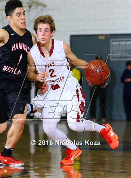 Thumbnail 1 in Oaks Christian vs. Harvard-Westlake (Calabasas Showcase) photogallery.