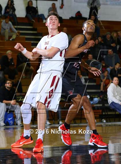 Thumbnail 3 in Oaks Christian vs. Harvard-Westlake (Calabasas Showcase) photogallery.