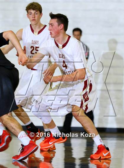 Thumbnail 1 in Oaks Christian vs. Harvard-Westlake (Calabasas Showcase) photogallery.