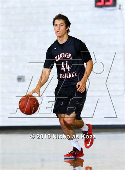 Thumbnail 3 in Oaks Christian vs. Harvard-Westlake (Calabasas Showcase) photogallery.