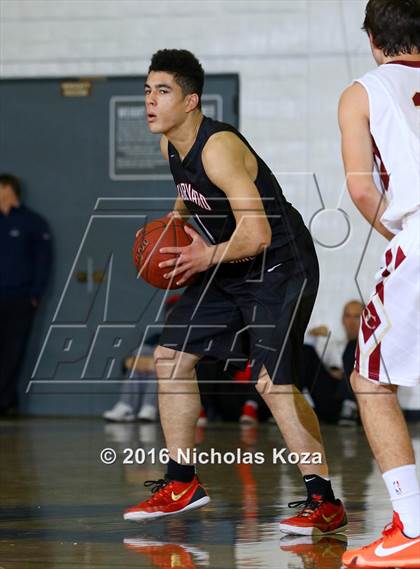 Thumbnail 1 in Oaks Christian vs. Harvard-Westlake (Calabasas Showcase) photogallery.