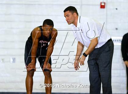 Thumbnail 2 in Oaks Christian vs. Harvard-Westlake (Calabasas Showcase) photogallery.