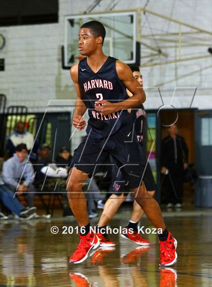 Thumbnail 3 in Oaks Christian vs. Harvard-Westlake (Calabasas Showcase) photogallery.