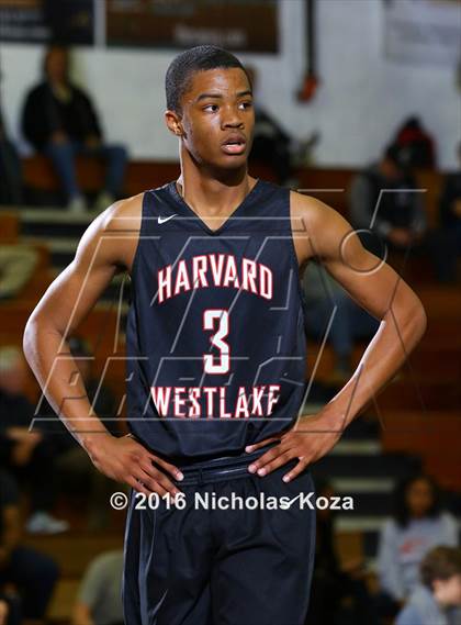 Thumbnail 3 in Oaks Christian vs. Harvard-Westlake (Calabasas Showcase) photogallery.