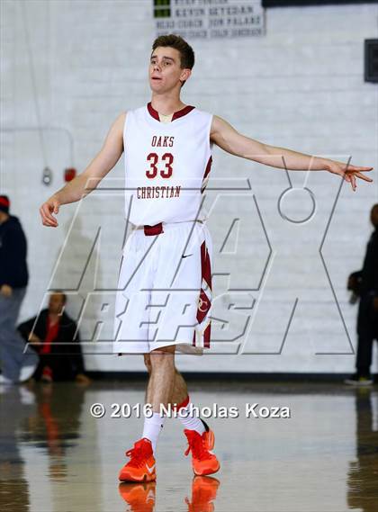 Thumbnail 3 in Oaks Christian vs. Harvard-Westlake (Calabasas Showcase) photogallery.