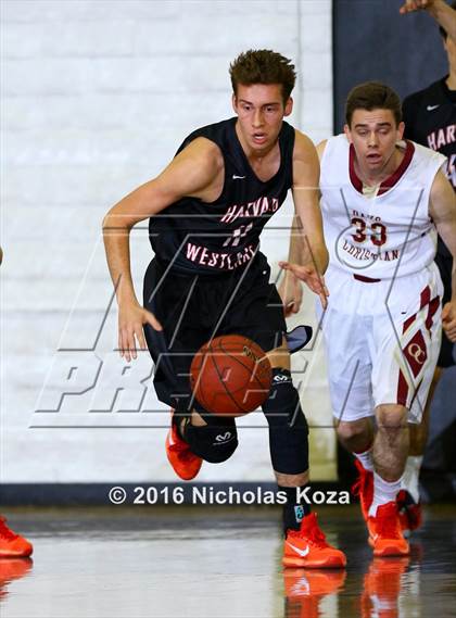Thumbnail 3 in Oaks Christian vs. Harvard-Westlake (Calabasas Showcase) photogallery.