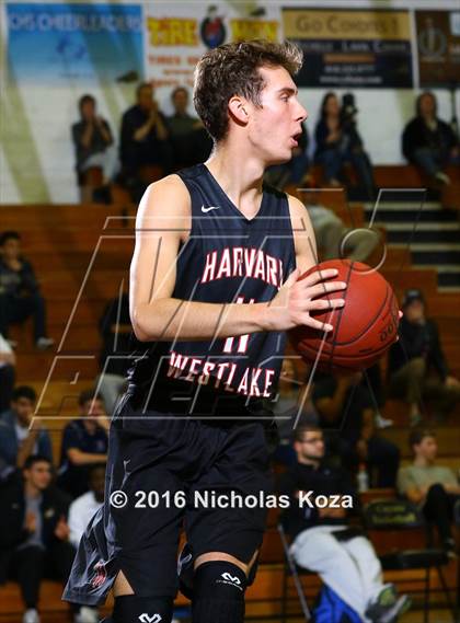 Thumbnail 2 in Oaks Christian vs. Harvard-Westlake (Calabasas Showcase) photogallery.