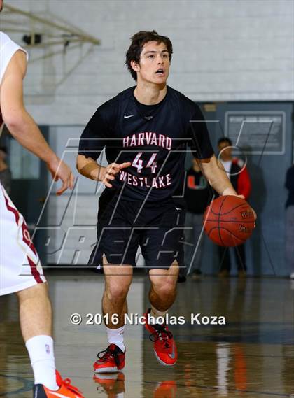 Thumbnail 1 in Oaks Christian vs. Harvard-Westlake (Calabasas Showcase) photogallery.