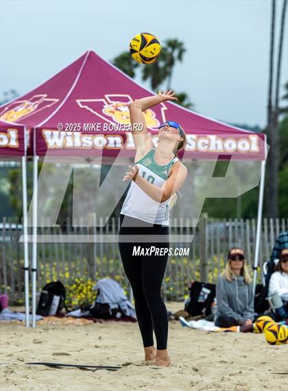 Thumbnail 2 in Santa Barbara vs Woodrow Wilson (CIF-SS Quarter Finals) photogallery.