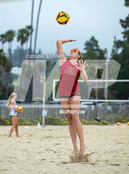 Thumbnail 2 in Santa Barbara vs Woodrow Wilson (CIF-SS Quarter Finals) photogallery.