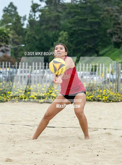 Thumbnail 1 in Santa Barbara vs Woodrow Wilson (CIF-SS Quarter Finals) photogallery.