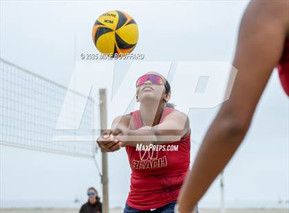 Thumbnail 1 in Santa Barbara vs Woodrow Wilson (CIF-SS Quarter Finals) photogallery.
