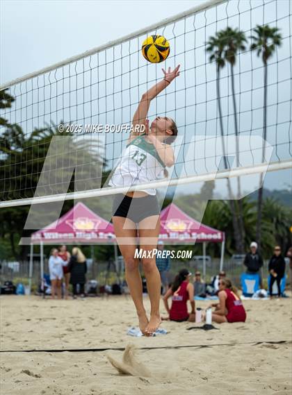 Thumbnail 2 in Santa Barbara vs Woodrow Wilson (CIF-SS Quarter Finals) photogallery.