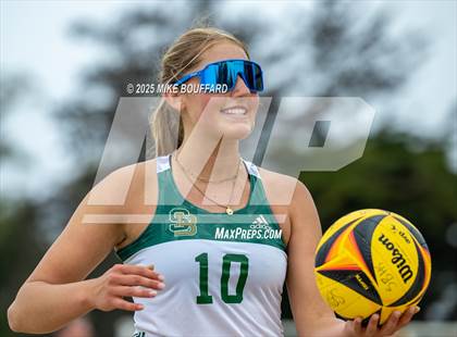 Thumbnail 3 in Santa Barbara vs Woodrow Wilson (CIF-SS Quarter Finals) photogallery.