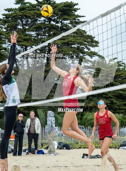 Thumbnail 2 in Santa Barbara vs Woodrow Wilson (CIF-SS Quarter Finals) photogallery.