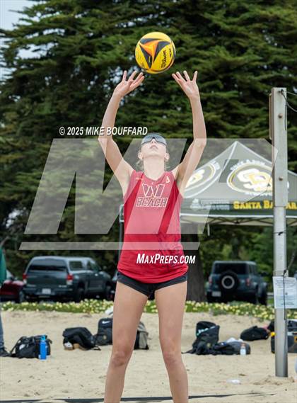 Thumbnail 1 in Santa Barbara vs Woodrow Wilson (CIF-SS Quarter Finals) photogallery.