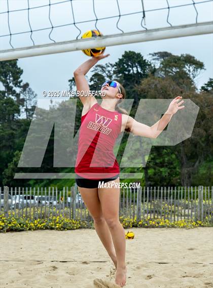 Thumbnail 2 in Santa Barbara vs Woodrow Wilson (CIF-SS Quarter Finals) photogallery.