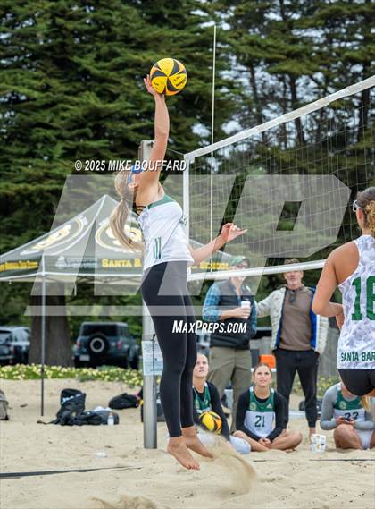 Thumbnail 1 in Santa Barbara vs Woodrow Wilson (CIF-SS Quarter Finals) photogallery.