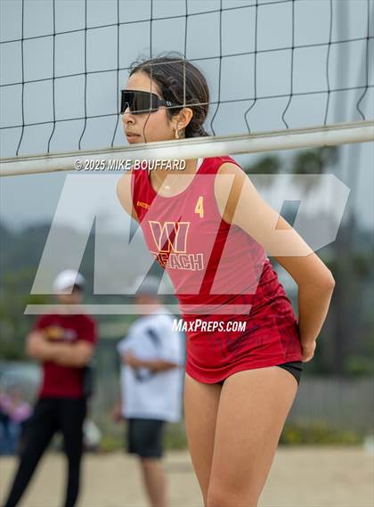Thumbnail 1 in Santa Barbara vs Woodrow Wilson (CIF-SS Quarter Finals) photogallery.