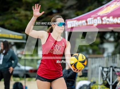 Thumbnail 2 in Santa Barbara vs Woodrow Wilson (CIF-SS Quarter Finals) photogallery.