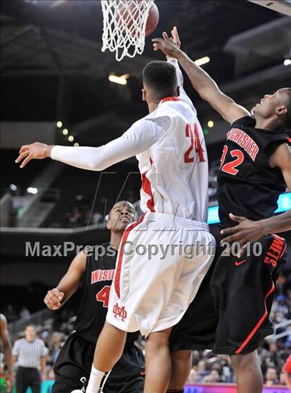 Thumbnail 3 in Westchester vs Mater Dei (CIF SoCal D1 Final) photogallery.