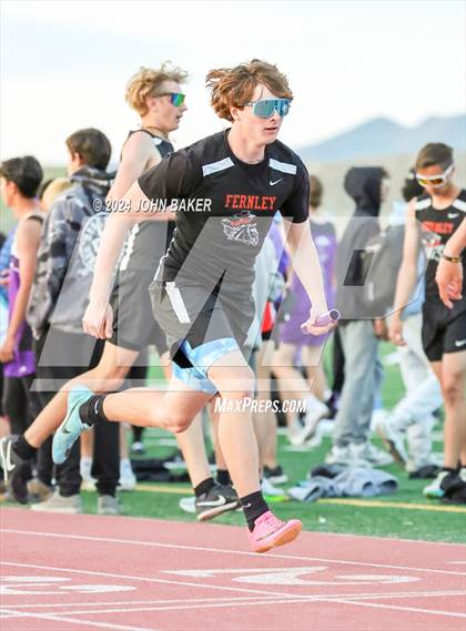 Thumbnail 2 in Fernley Invitational (4X400M Relay) photogallery.