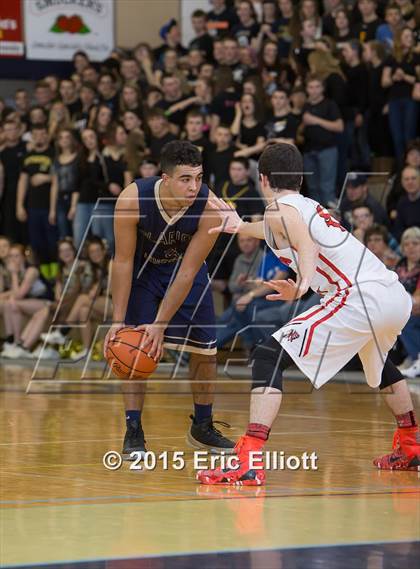 Thumbnail 3 in Clarion-Limestone vs Cameron County (PIAA D9 A Championship) photogallery.