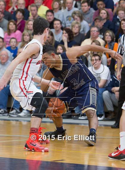 Thumbnail 1 in Clarion-Limestone vs Cameron County (PIAA D9 A Championship) photogallery.