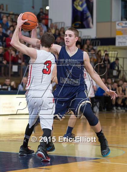 Thumbnail 1 in Clarion-Limestone vs Cameron County (PIAA D9 A Championship) photogallery.
