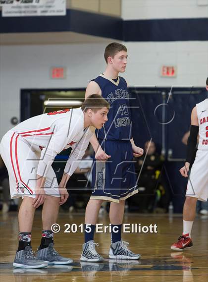 Thumbnail 3 in Clarion-Limestone vs Cameron County (PIAA D9 A Championship) photogallery.