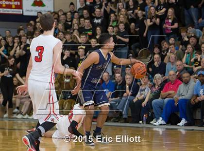 Thumbnail 3 in Clarion-Limestone vs Cameron County (PIAA D9 A Championship) photogallery.