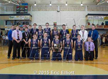 Thumbnail 2 in Clarion-Limestone vs Cameron County (PIAA D9 A Championship) photogallery.