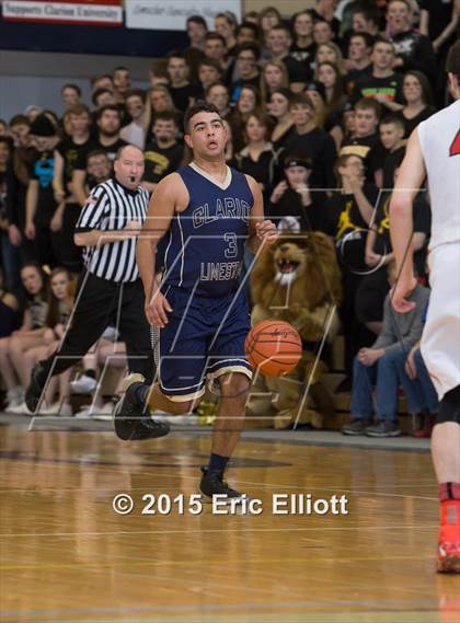 Thumbnail 2 in Clarion-Limestone vs Cameron County (PIAA D9 A Championship) photogallery.
