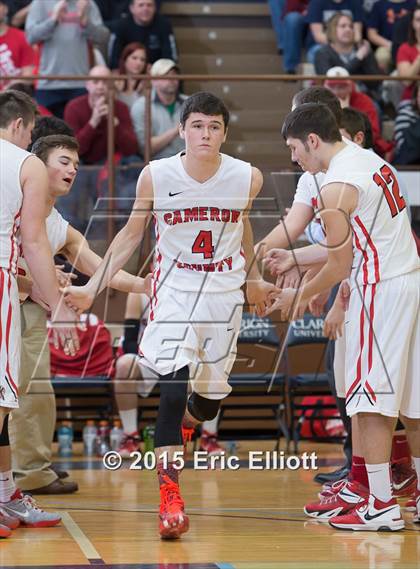 Thumbnail 2 in Clarion-Limestone vs Cameron County (PIAA D9 A Championship) photogallery.