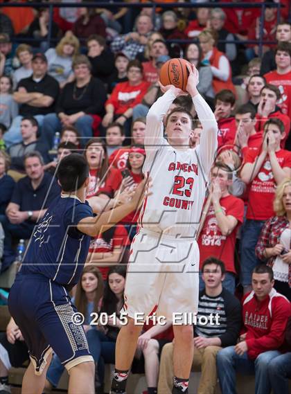 Thumbnail 3 in Clarion-Limestone vs Cameron County (PIAA D9 A Championship) photogallery.
