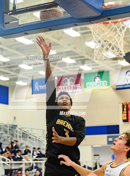 Thumbnail 2 in Anderson vs Brennan (Spurs High School Showcase) photogallery.