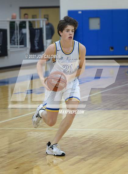 Thumbnail 2 in Anderson vs Brennan (Spurs High School Showcase) photogallery.
