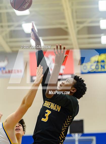 Thumbnail 2 in Anderson vs Brennan (Spurs High School Showcase) photogallery.