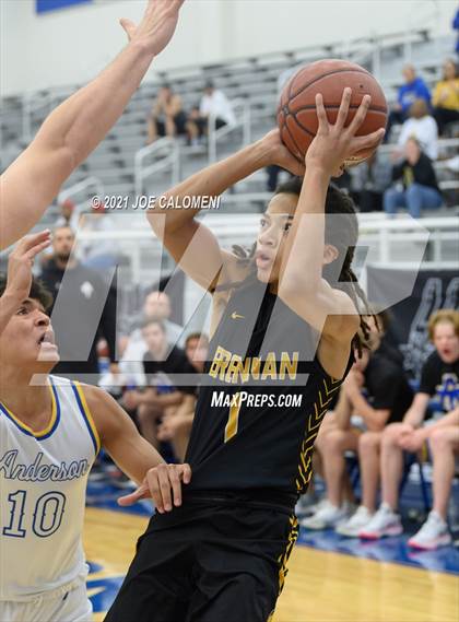 Thumbnail 3 in Anderson vs Brennan (Spurs High School Showcase) photogallery.