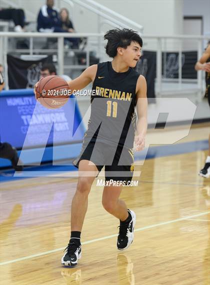 Thumbnail 2 in Anderson vs Brennan (Spurs High School Showcase) photogallery.