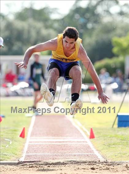 Thumbnail 2 in CIF NS Masters Track & Field Championships (Boys Triple Jump) photogallery.