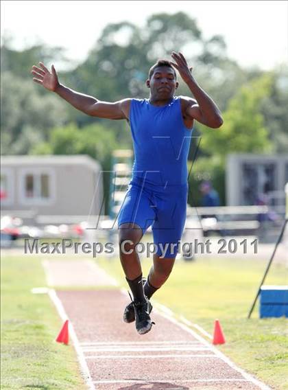 Thumbnail 1 in CIF NS Masters Track & Field Championships (Boys Triple Jump) photogallery.