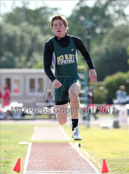Thumbnail 2 in CIF NS Masters Track & Field Championships (Boys Triple Jump) photogallery.