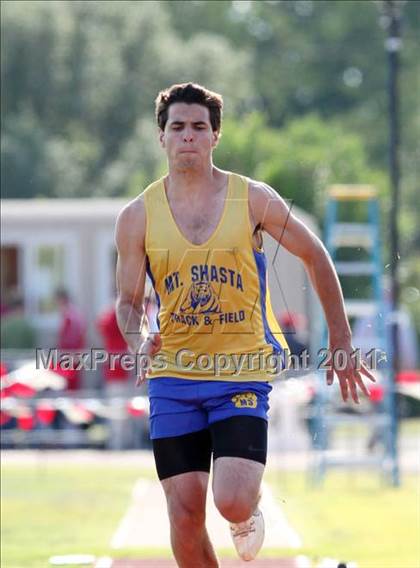 Thumbnail 2 in CIF NS Masters Track & Field Championships (Boys Triple Jump) photogallery.