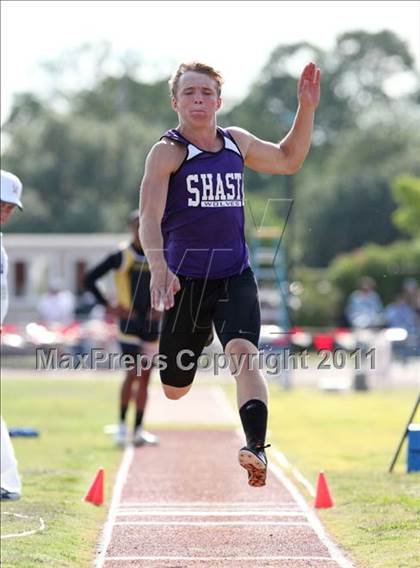 Thumbnail 2 in CIF NS Masters Track & Field Championships (Boys Triple Jump) photogallery.