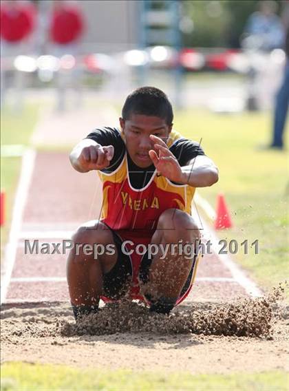 Thumbnail 3 in CIF NS Masters Track & Field Championships (Boys Triple Jump) photogallery.