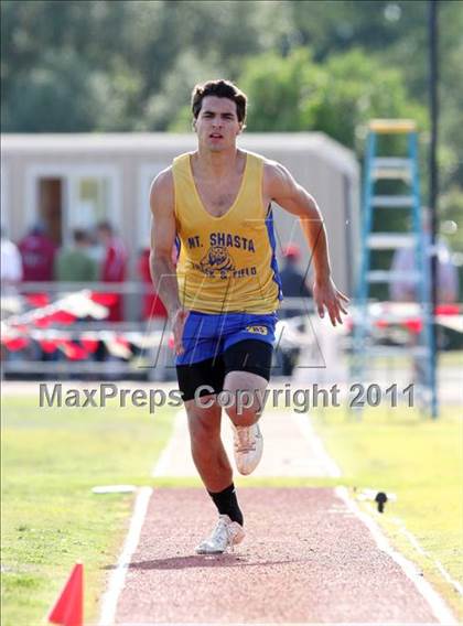 Thumbnail 1 in CIF NS Masters Track & Field Championships (Boys Triple Jump) photogallery.
