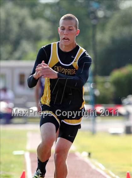 Thumbnail 2 in CIF NS Masters Track & Field Championships (Boys Triple Jump) photogallery.