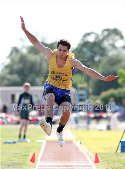 Thumbnail 3 in CIF NS Masters Track & Field Championships (Boys Triple Jump) photogallery.