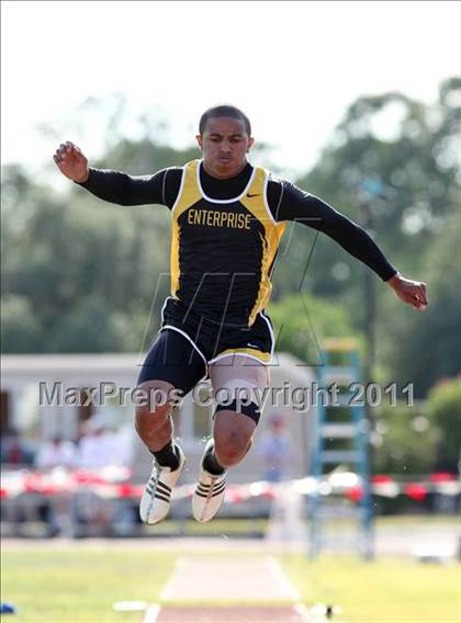 Thumbnail 1 in CIF NS Masters Track & Field Championships (Boys Triple Jump) photogallery.